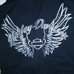 Harley davidson  black vest